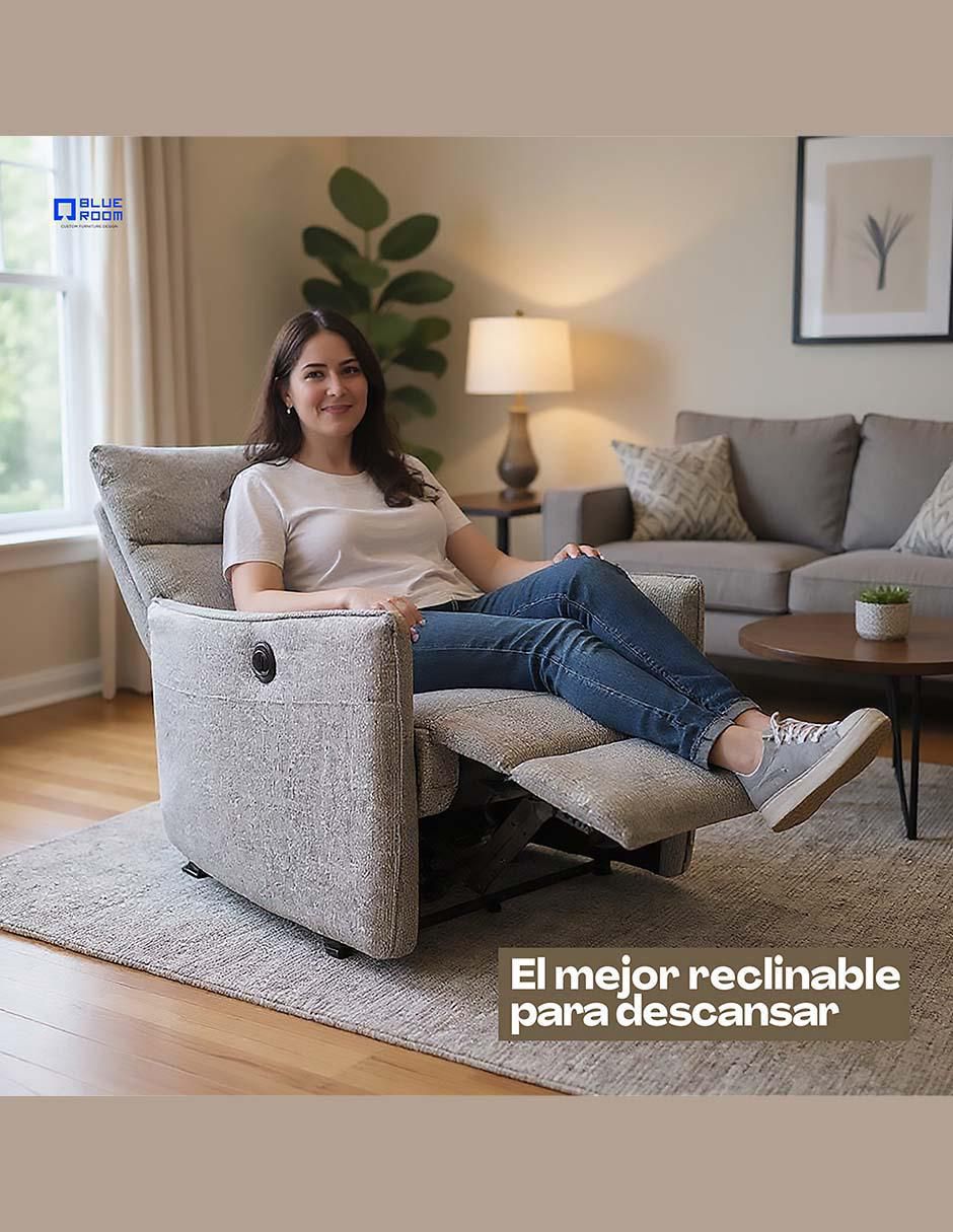 Reclinable eléctrico de madera 4