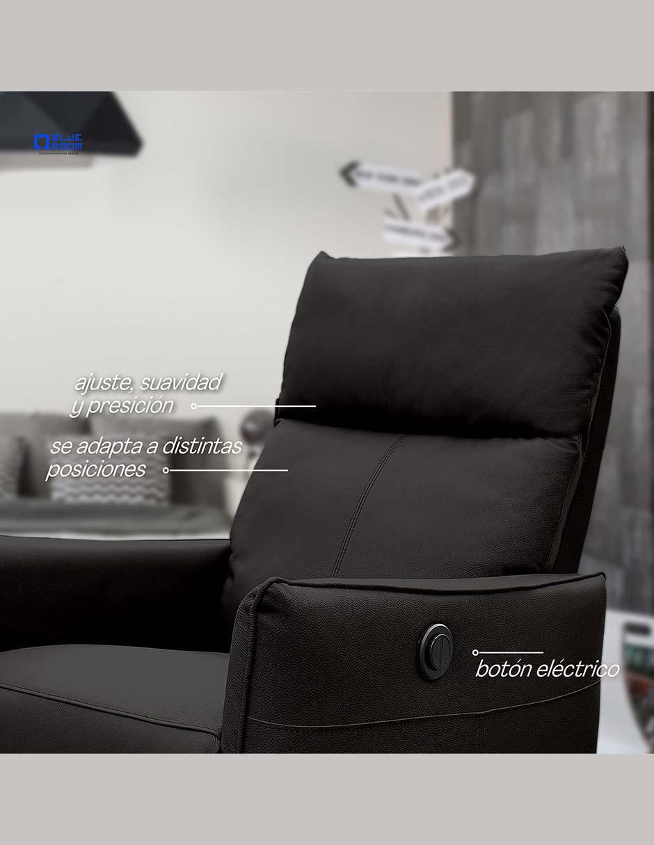 Reclinable eléctrico piel de piel 5