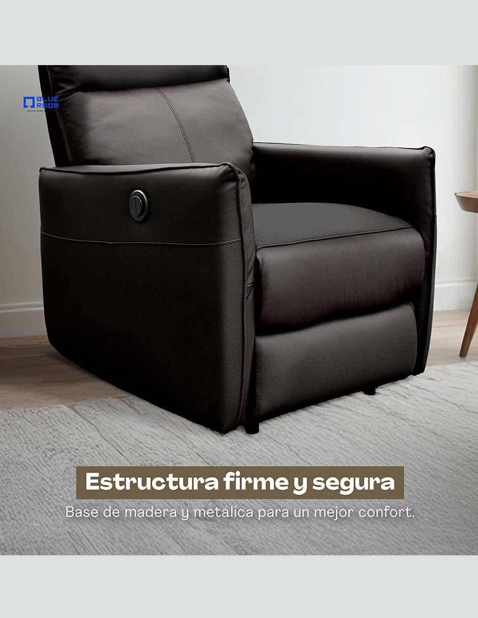 Reclinable eléctrico piel de piel 6