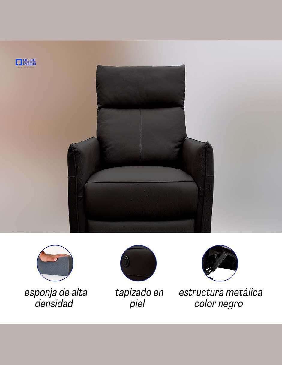 Reclinable eléctrico piel de piel 7