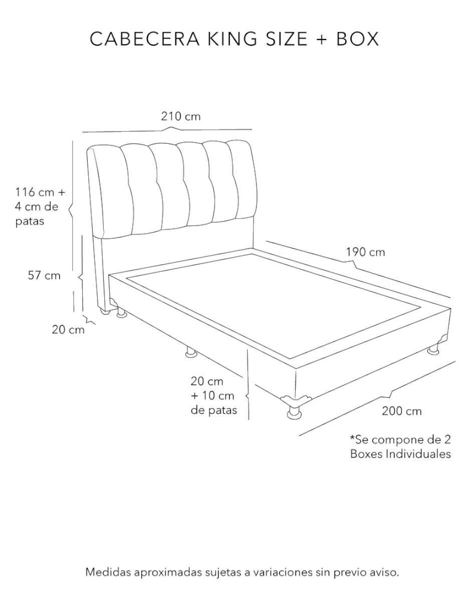 Cama nube box dicasa "de" madera pino ks