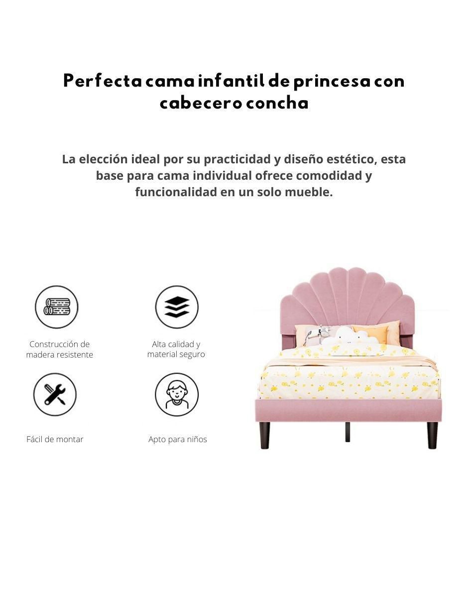 Base para cama armable de acero individual 5