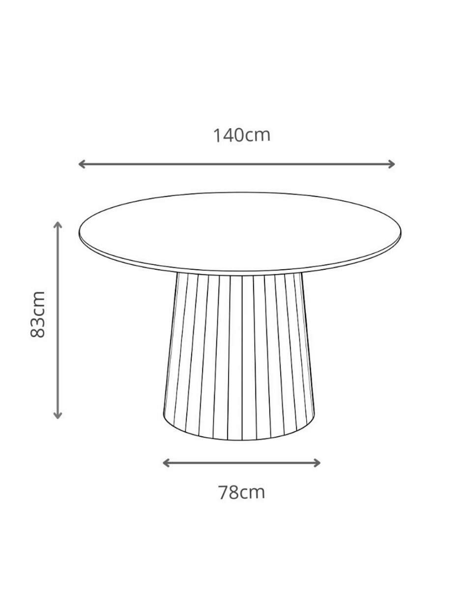 Comedor para 6 personas de mármol 8