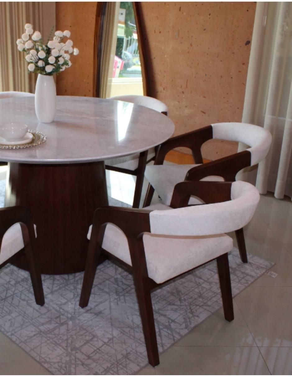 Comedor para 6 personas de mármol 3
