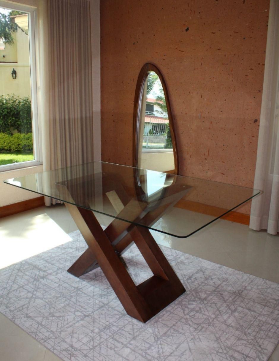 Comedor Brisa para 6 personas de cristal templado 2