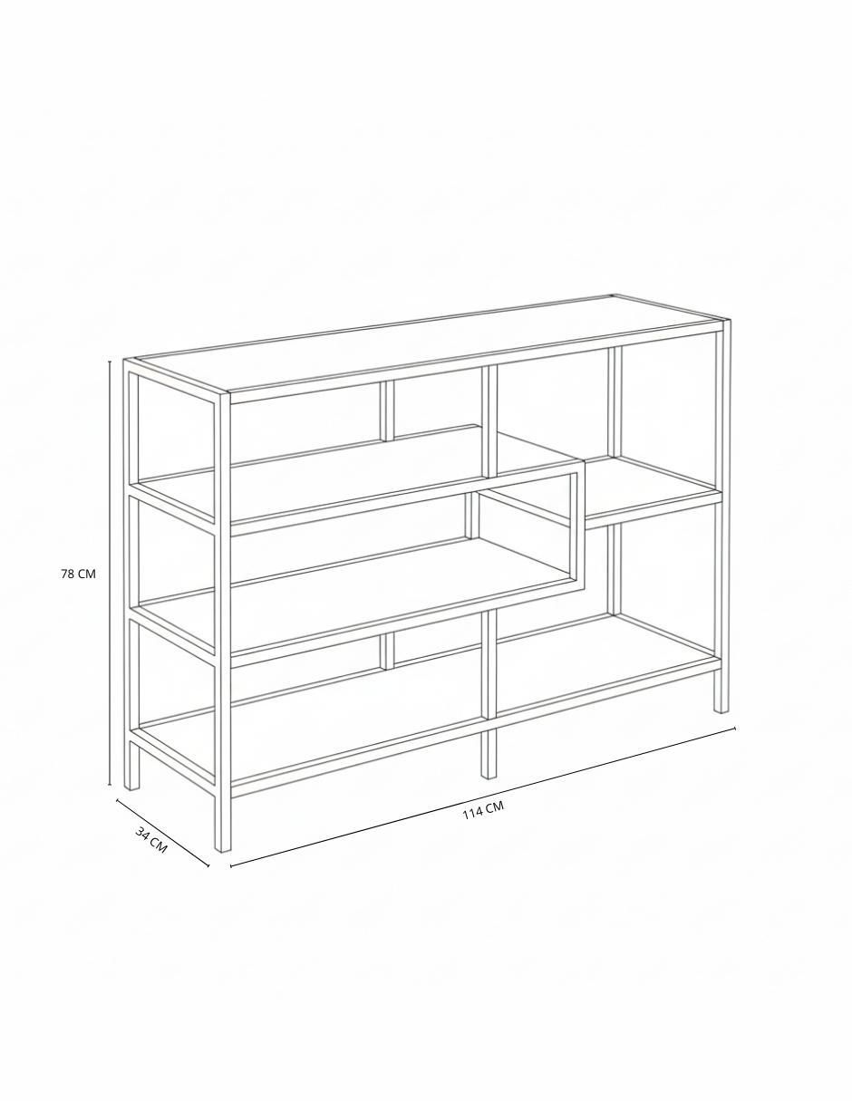 Credenza armable Credenza de melamina 6