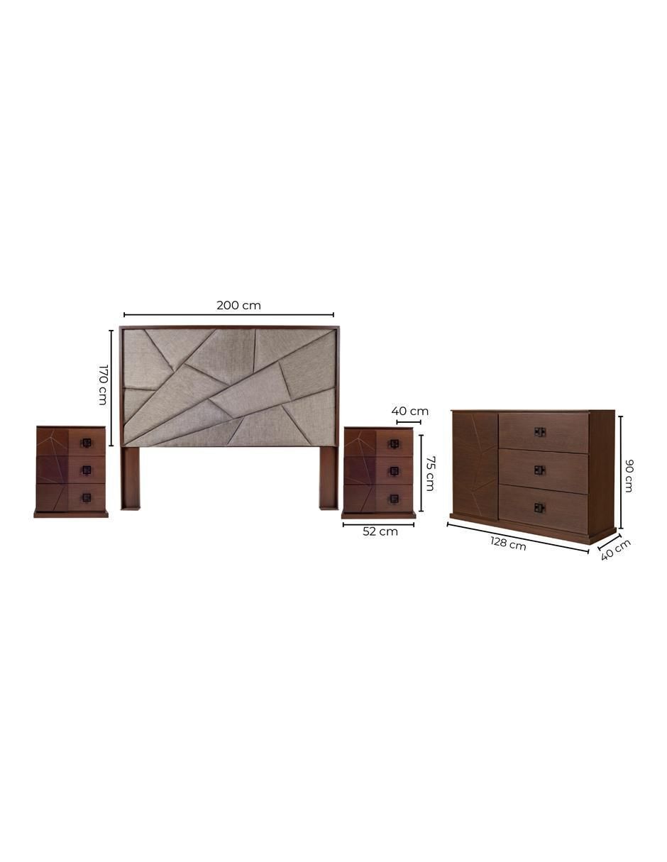 Set recámara Euphoria de MDF 10