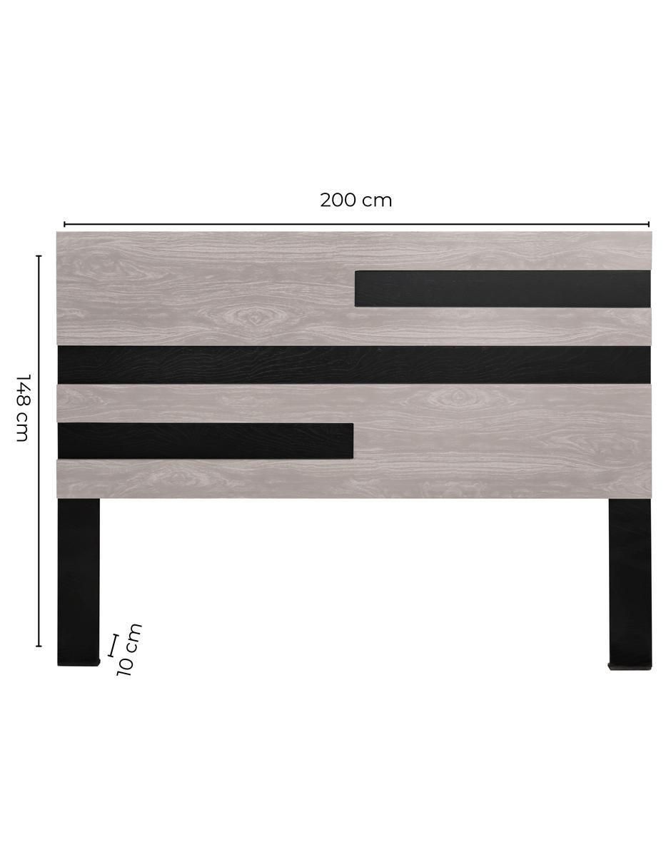 Cabecera Wendy de MDF 6