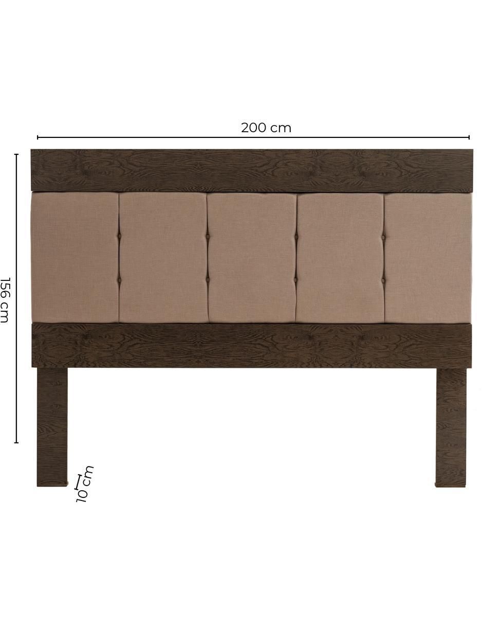 Cabecera Isabela de MDF 7