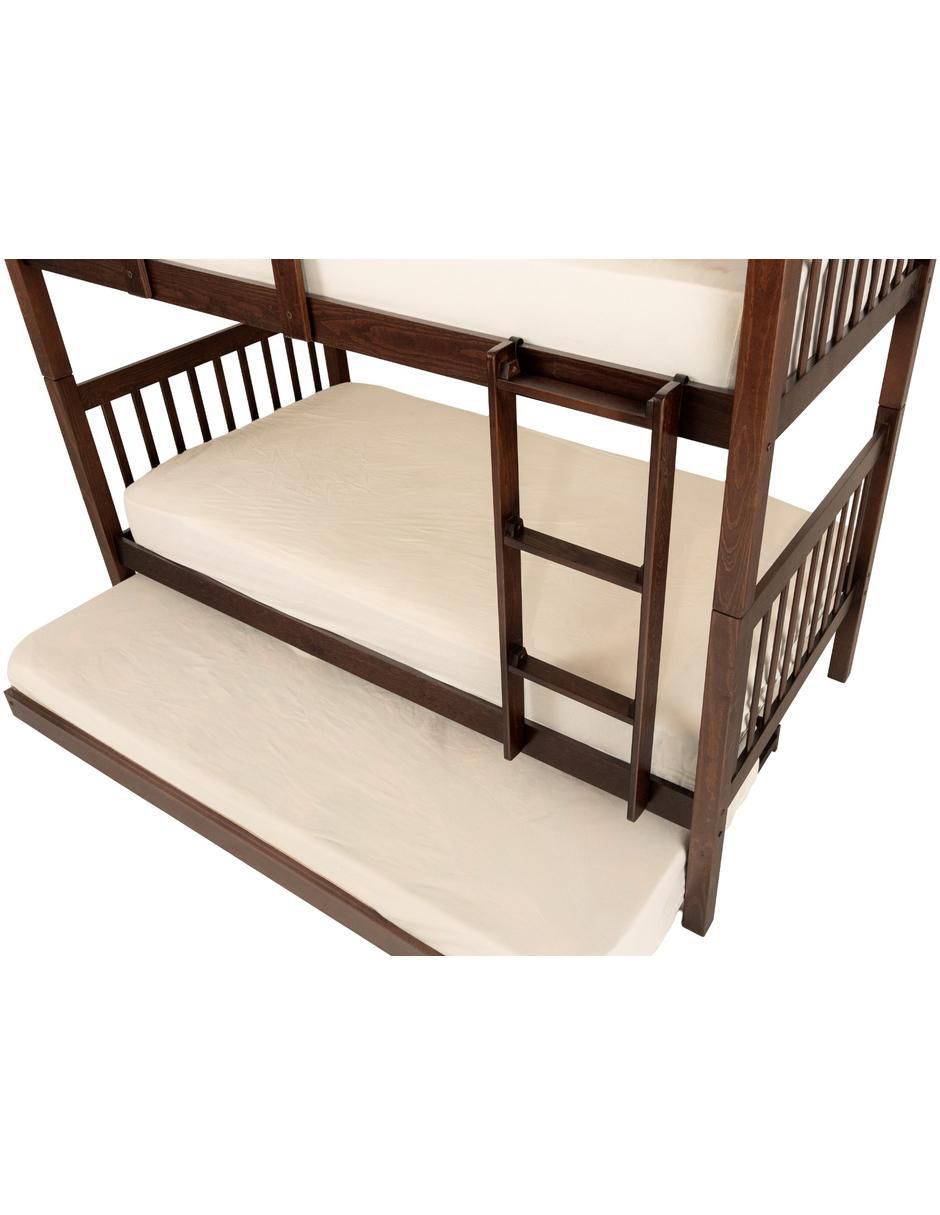 Litera Alabama de madera individual 10