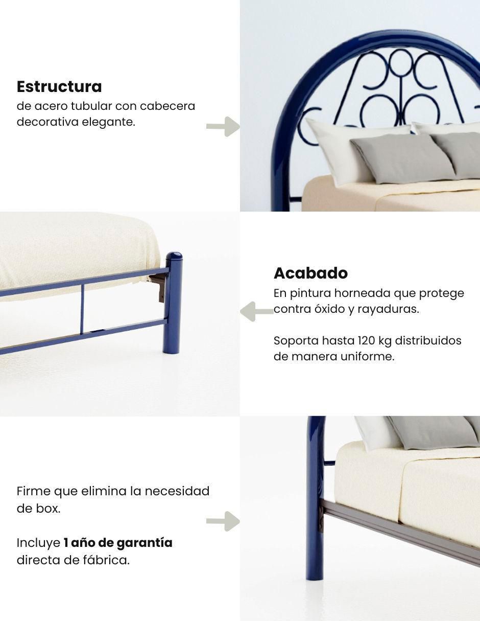 Cama Teka de acero 3