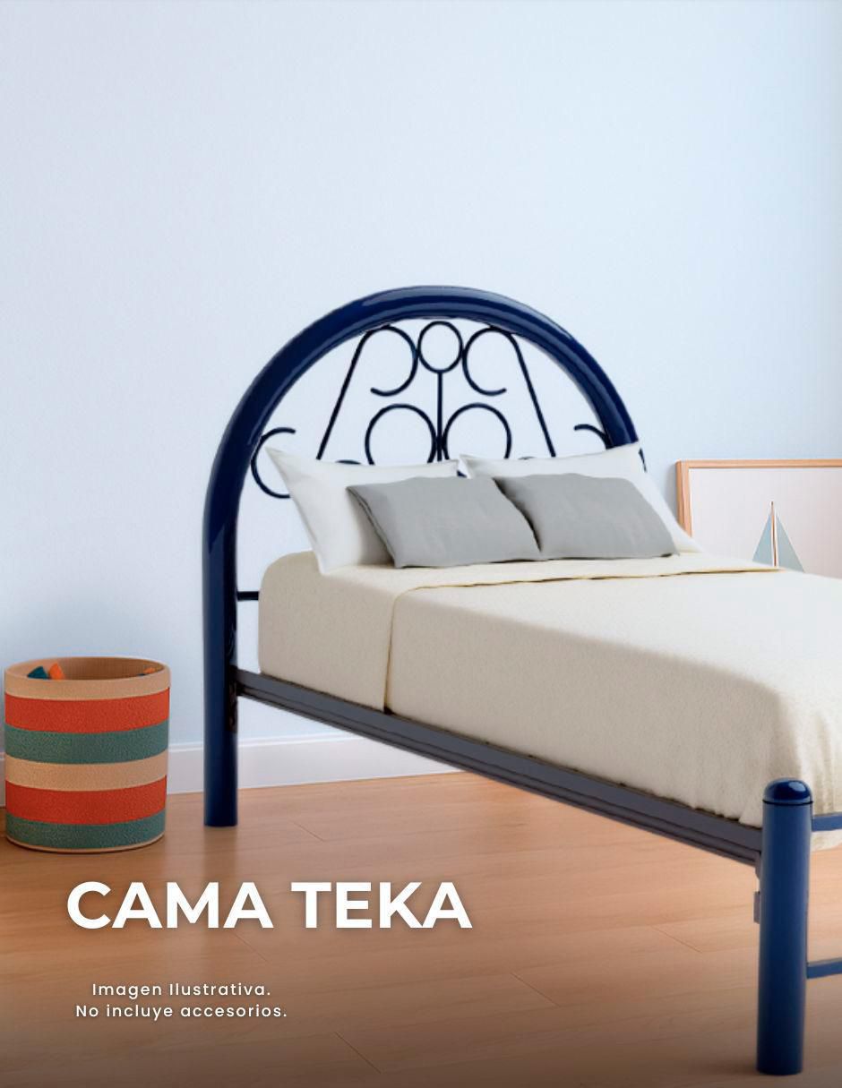 Cama Teka de acero 4