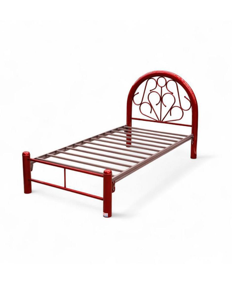 Cama teka matrimonial jaco "de" acero mat