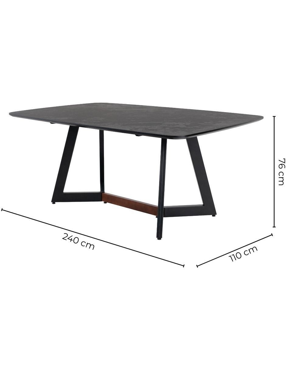 Mesa de comedor armable Aruba de MDF 10