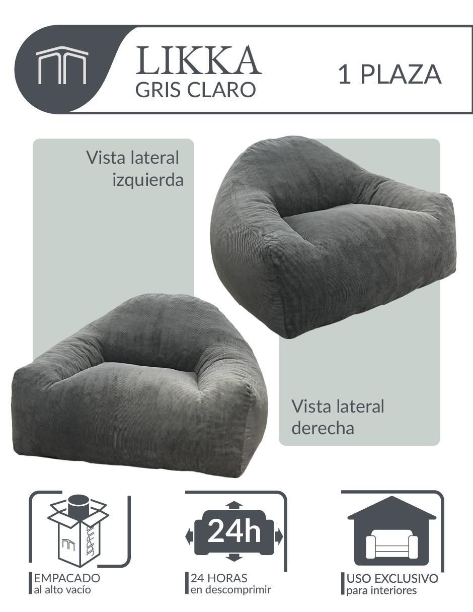 Sillón likka japandi "de" tela