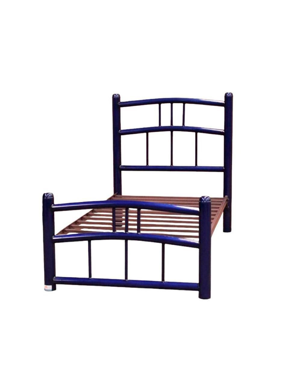Cama Delhi de acero matrimonial 2
