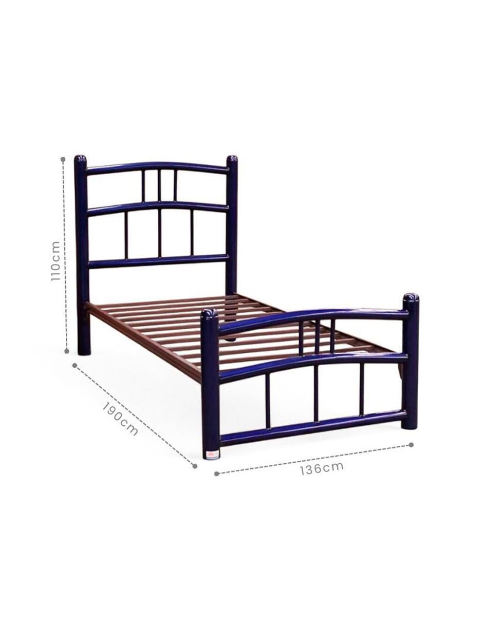 Cama Delhi de acero matrimonial 5