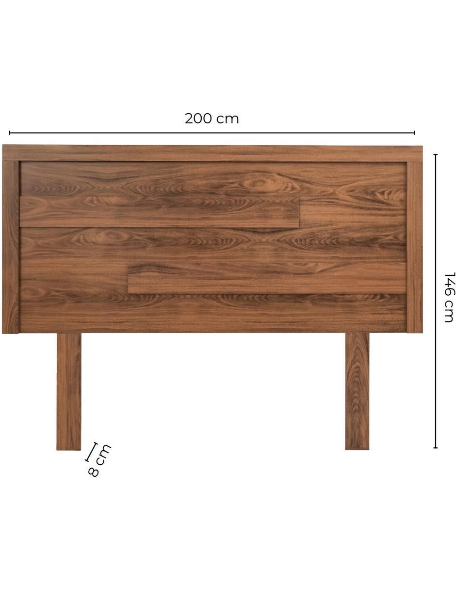 Cabecera Jazs de MDF 6
