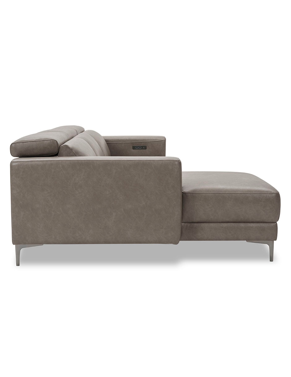 Sala modular izquierda Naomi de vinipiel 3