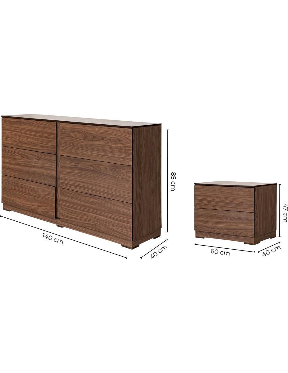 Set de buró Noe de MDF 8