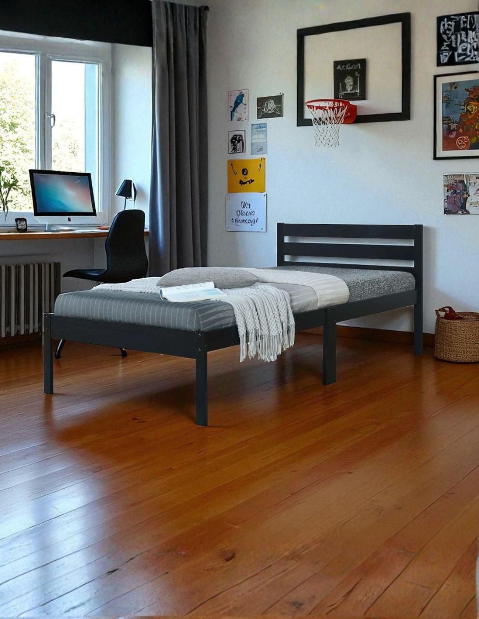 Cama de madera individual 2