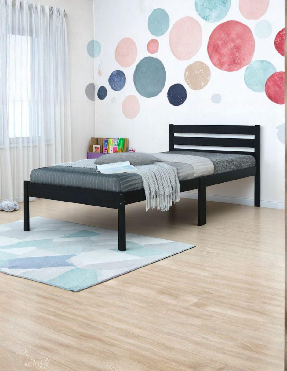 Cama de madera individual 3