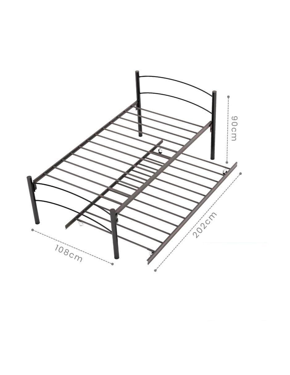 Cama Canguro Jack de acero individual 5