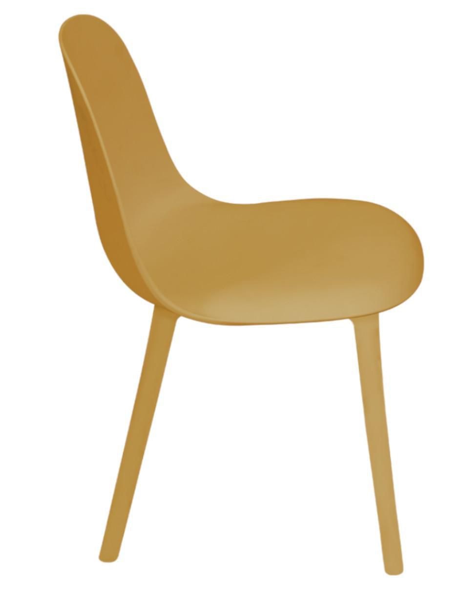 Juego de sillas 4 "piezas" eames ideen "de" plástico adulto