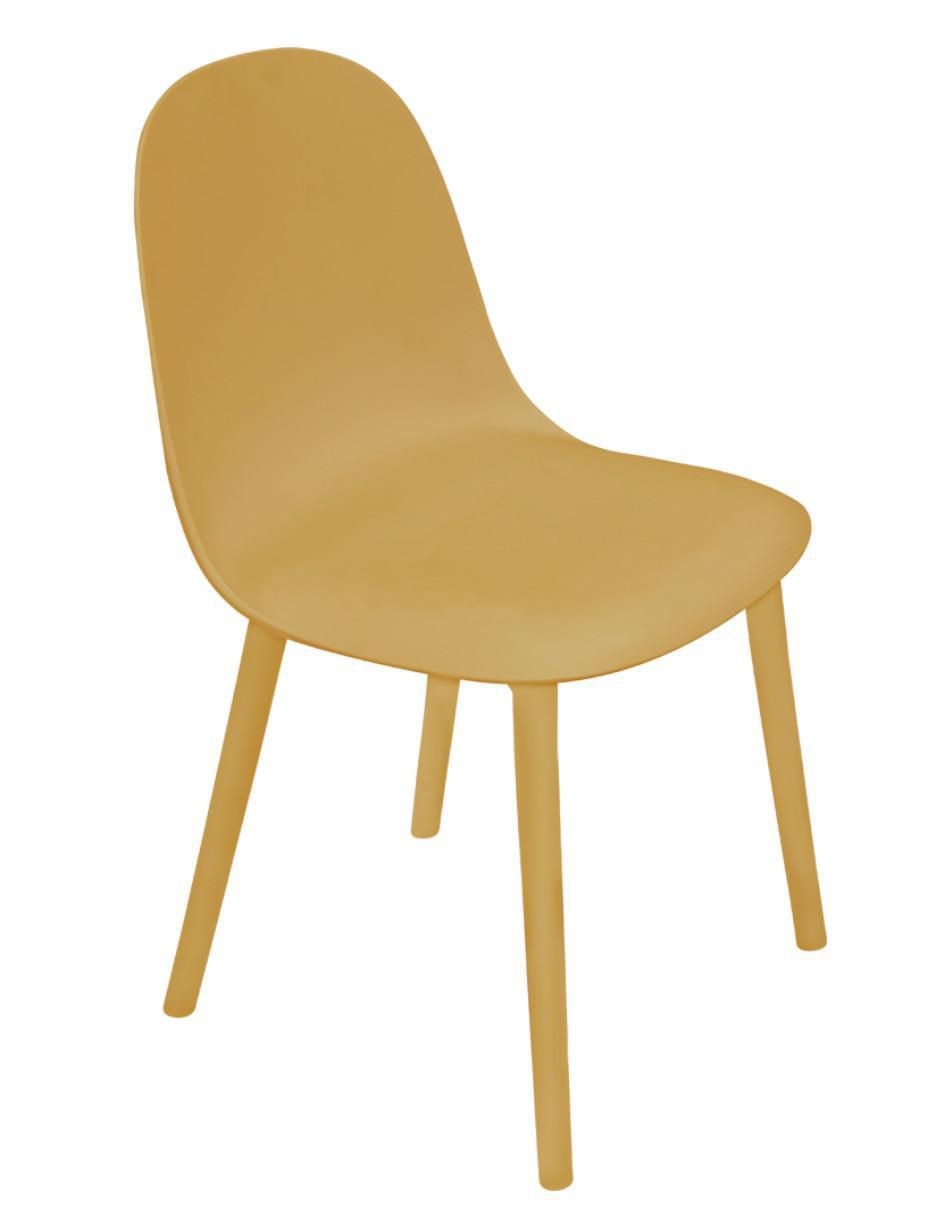 Juego de sillas 4 "piezas" eames ideen "de" plástico adulto