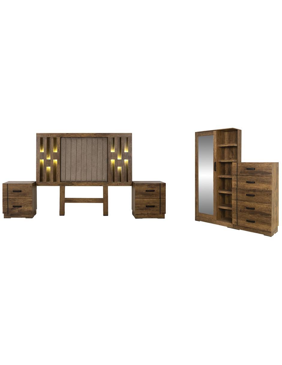 Set recámara Utah de MDF 4