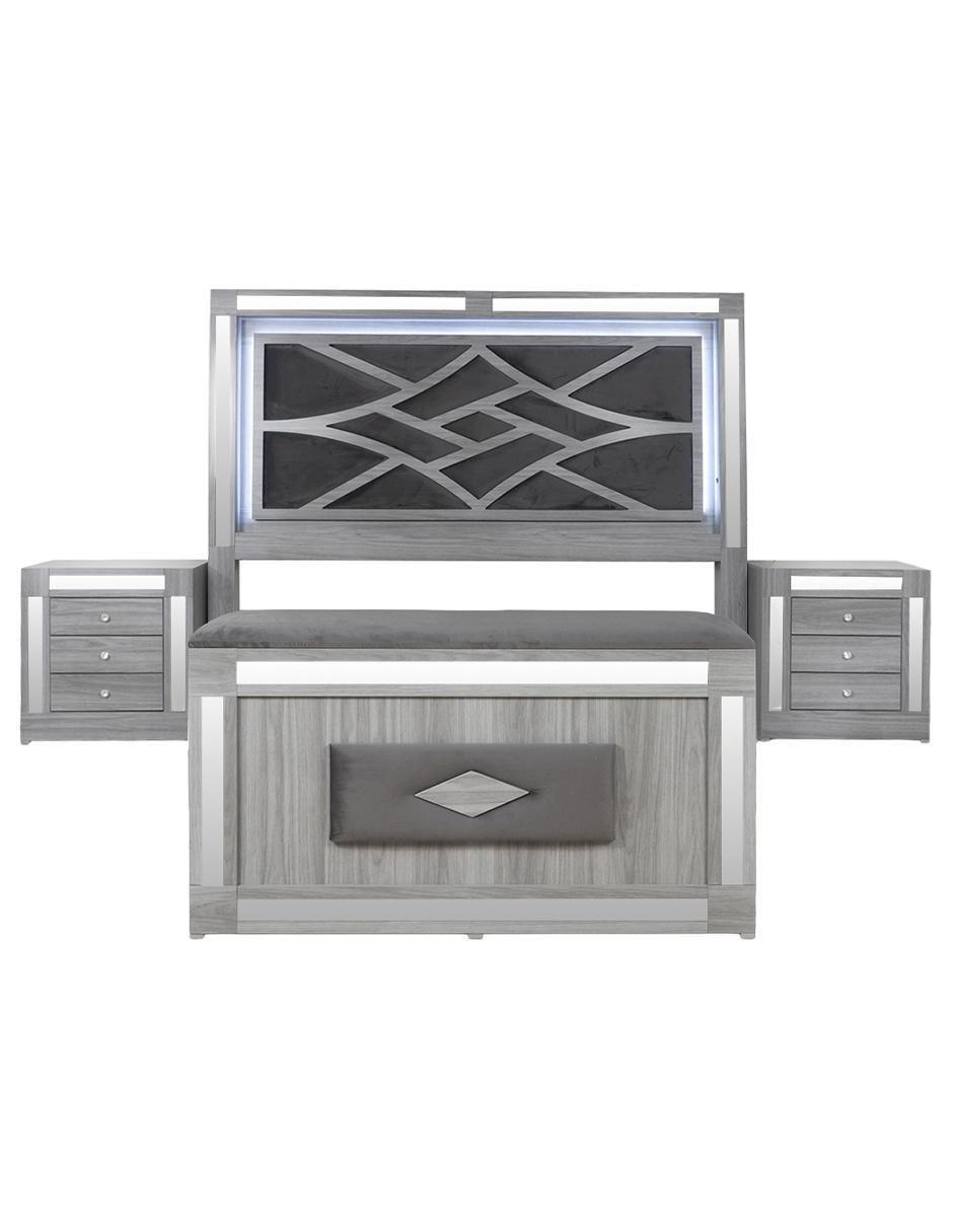Set recámara Volga de MDF 3