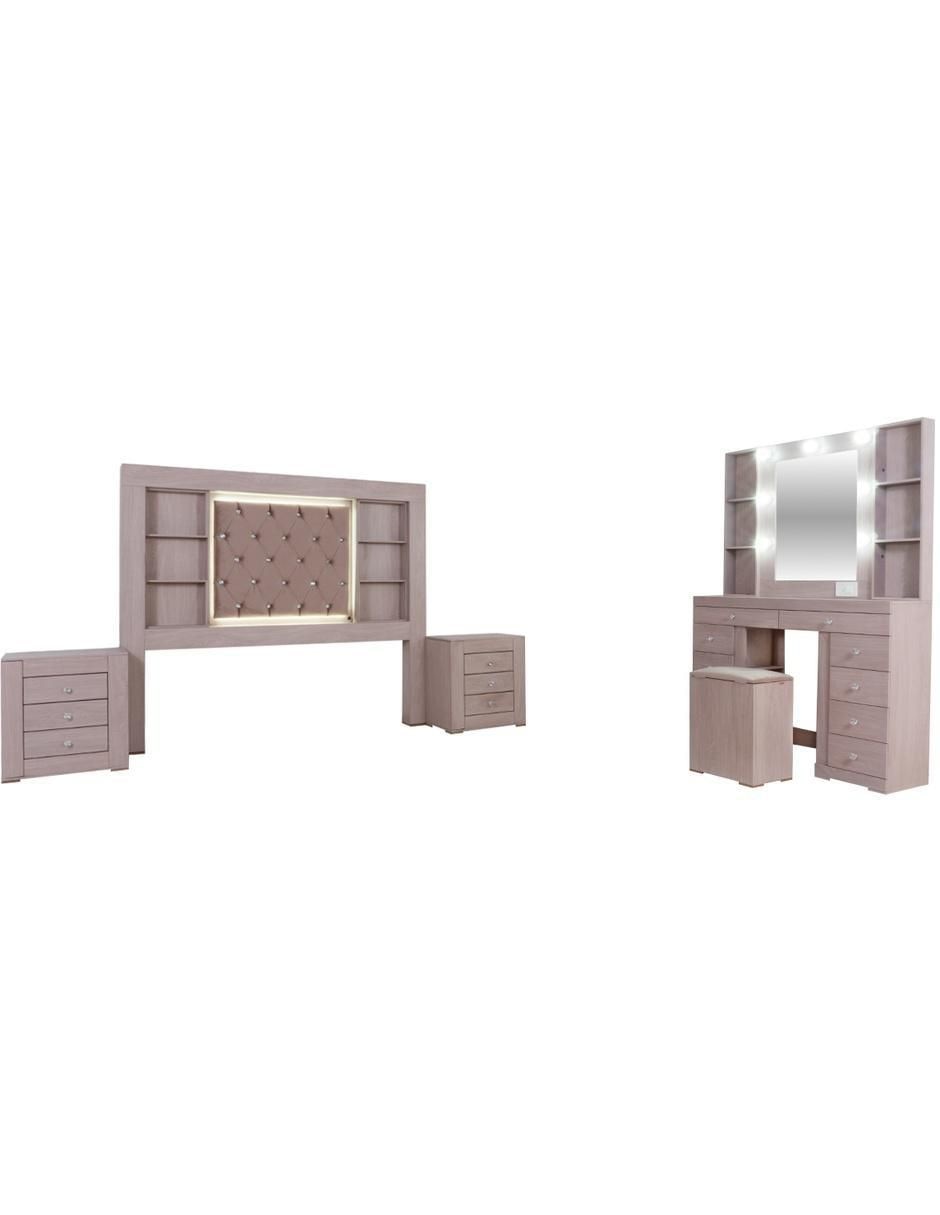 Set recámara Marissa de mdf 24