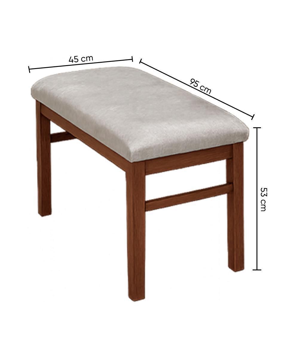Comedor Rory para 5 personas de mdf, melamina 9