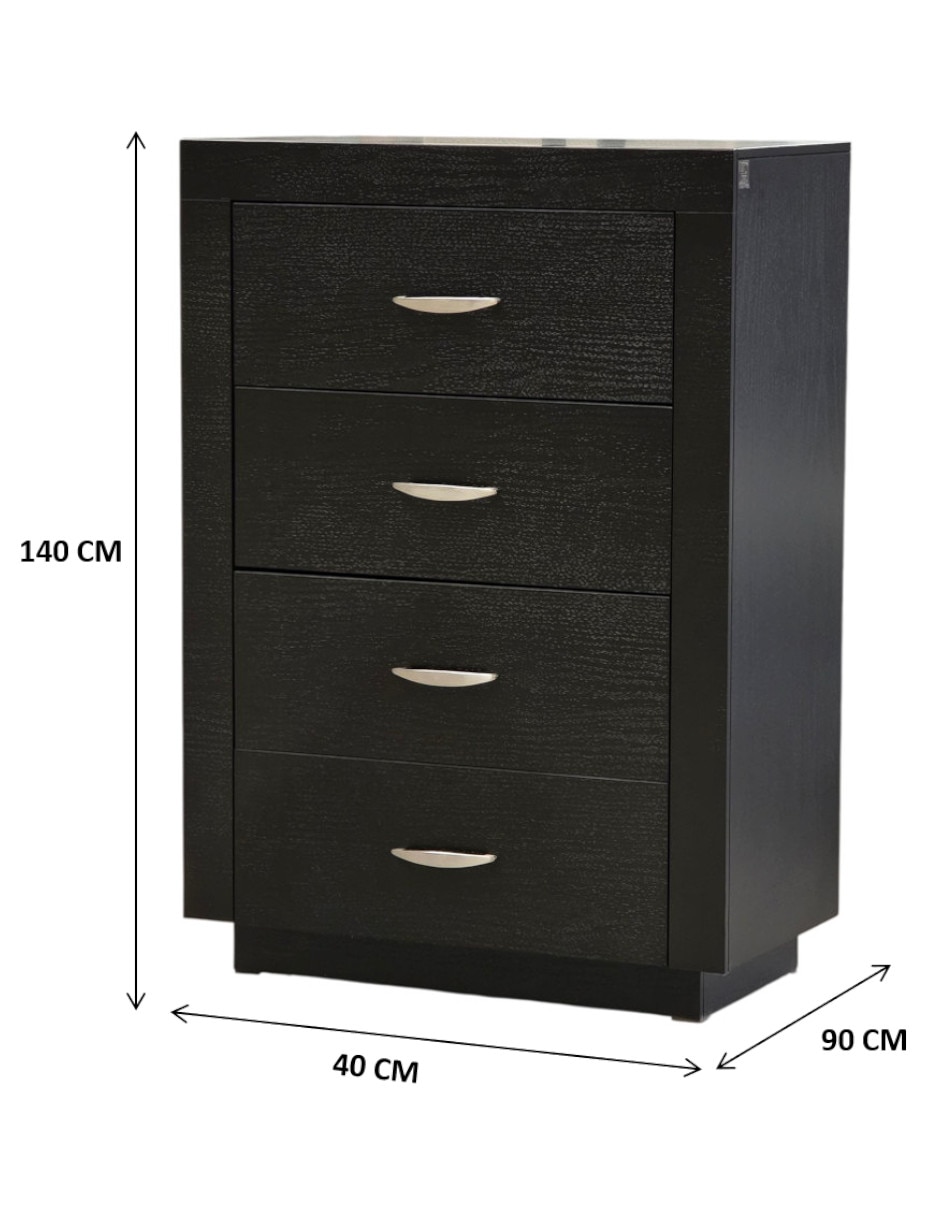 Cajonera Mia de mdf y madera 6
