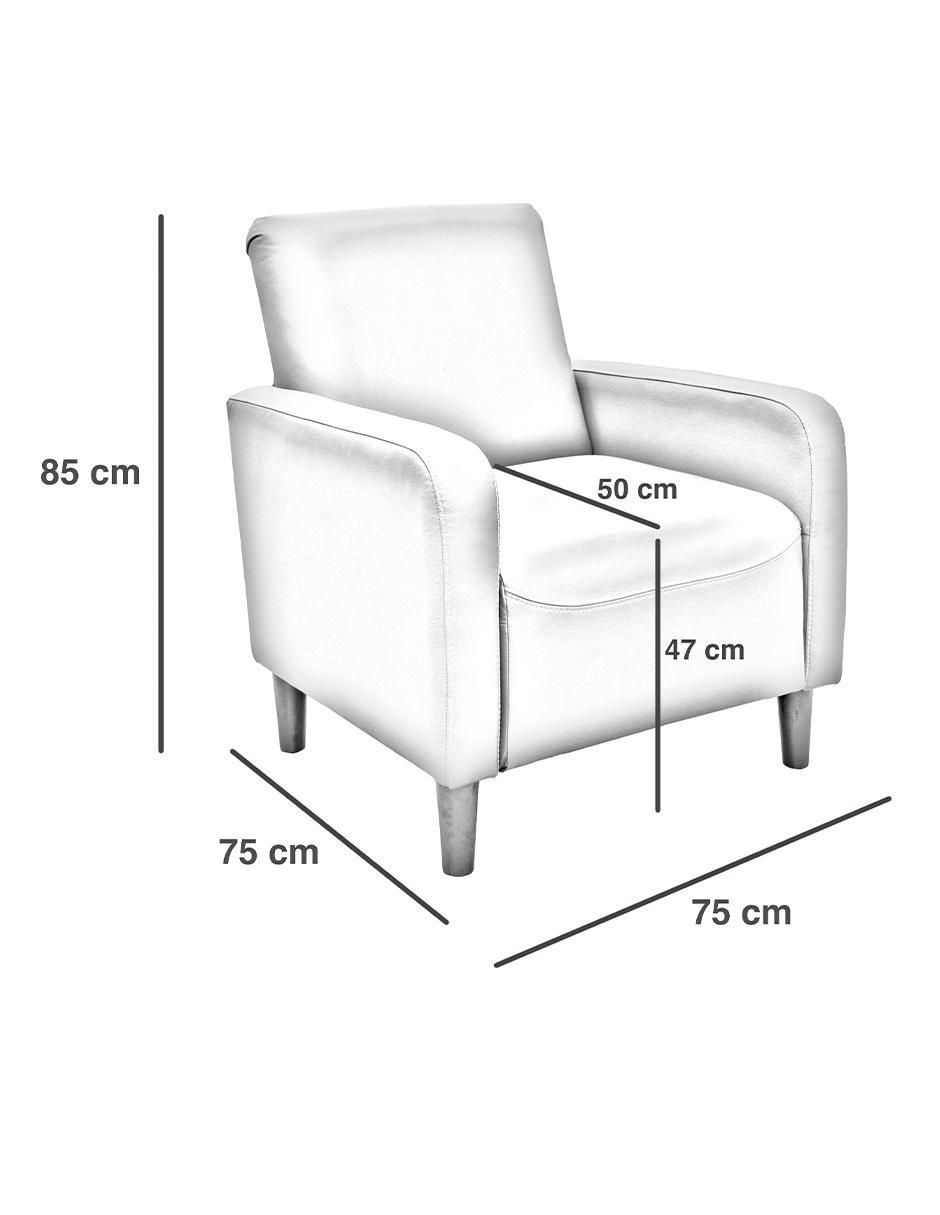Sillón aries confortopiel "de" piel y vinil