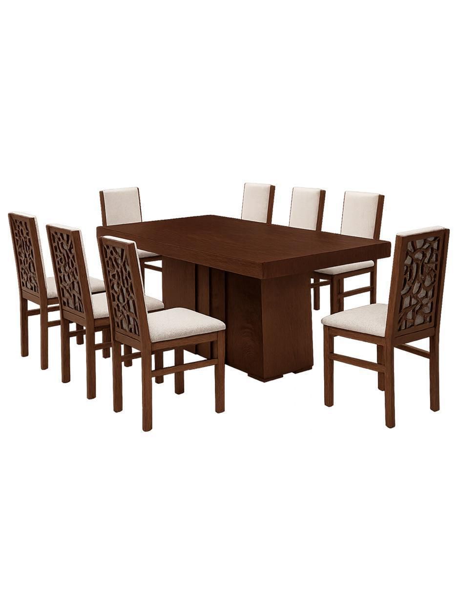 Comedor Rory para 8 personas de mdf, melamina