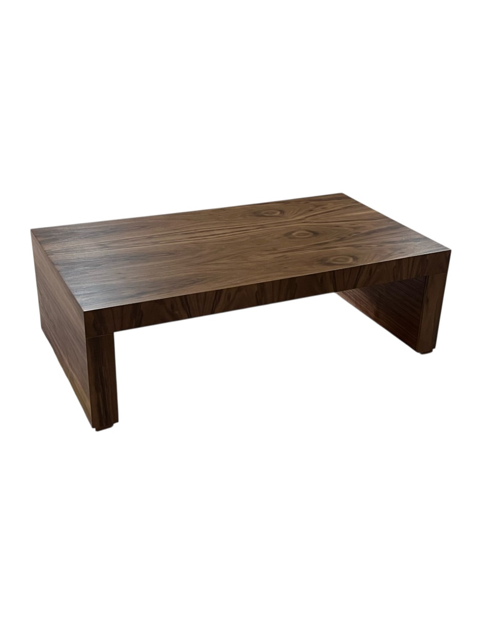Mesa de centro de madera nogal 2