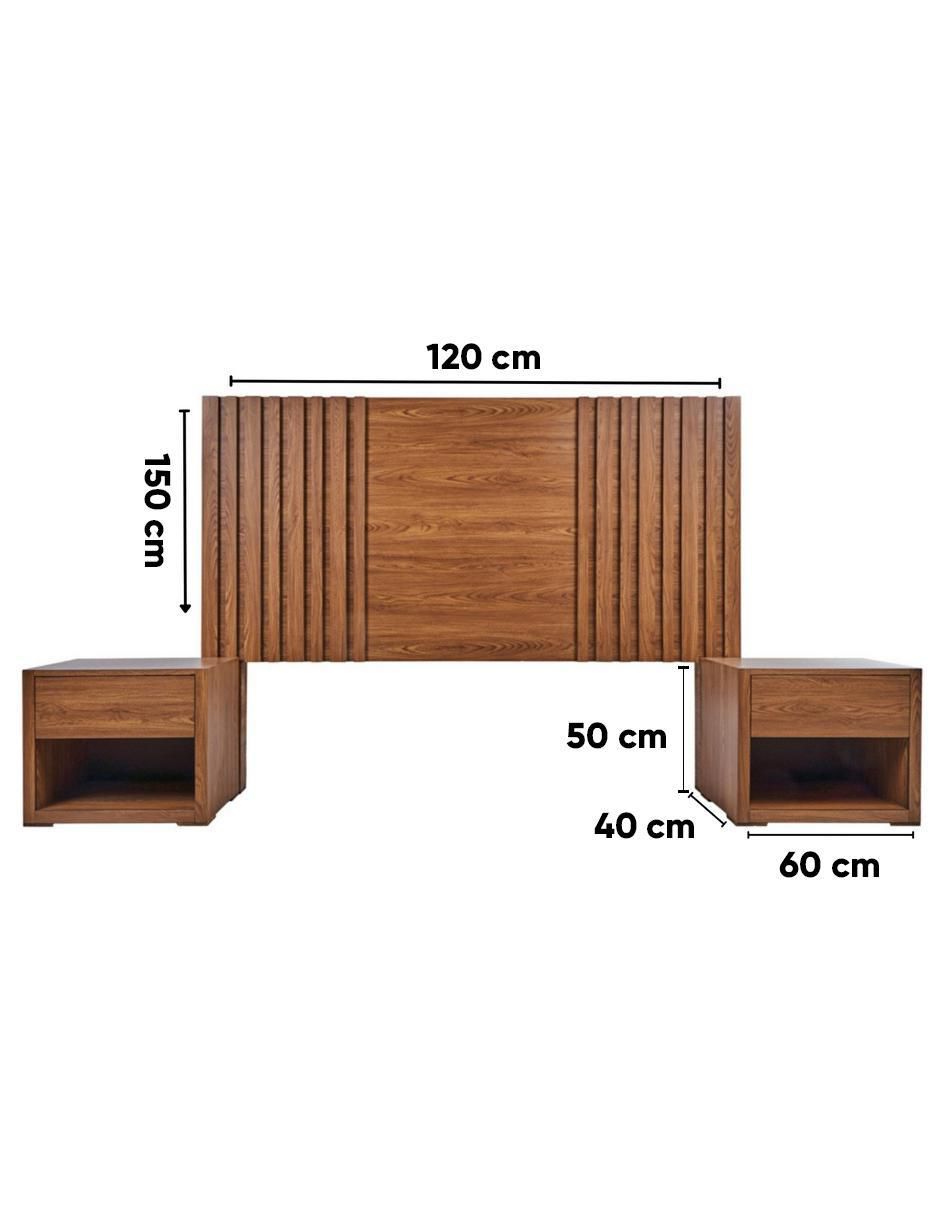 Set recámara Vanessa de MDF 7