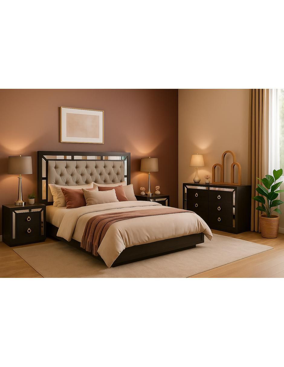 Set recámara Emma de MDF 10