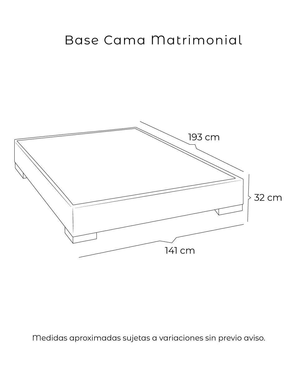 "base para cama" no base cama dicasa "de" madera pino mat