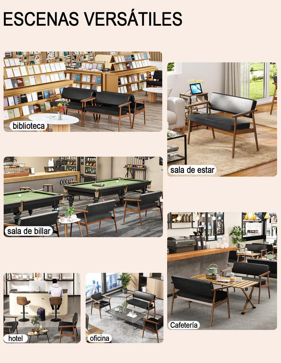 Love seat Brobao Double 8