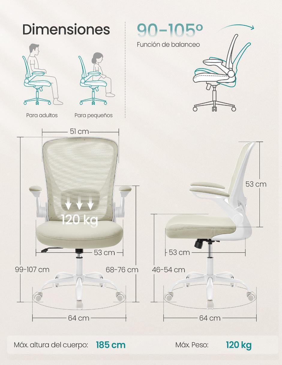 Silla Kime de nylon 4