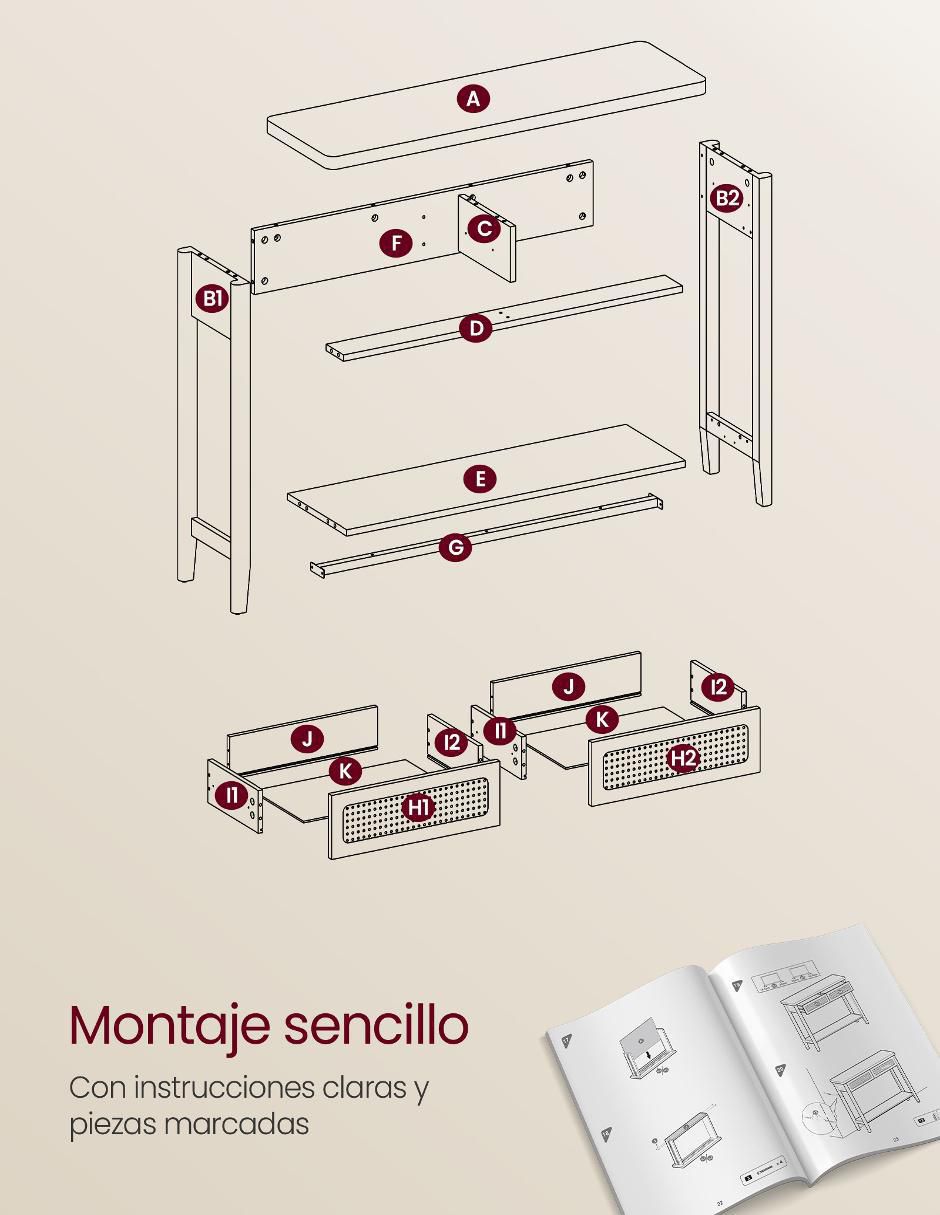 Mesa armable Ellan 5