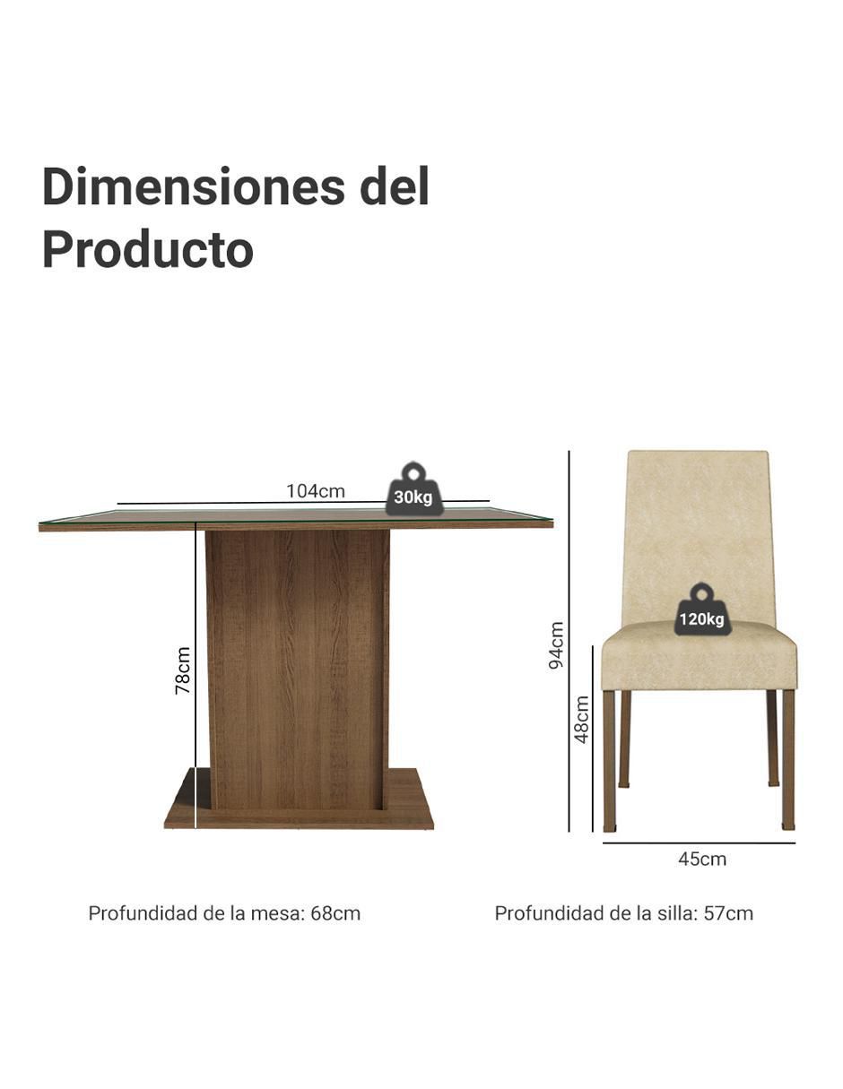 Comedor Zion para 4 personas 9