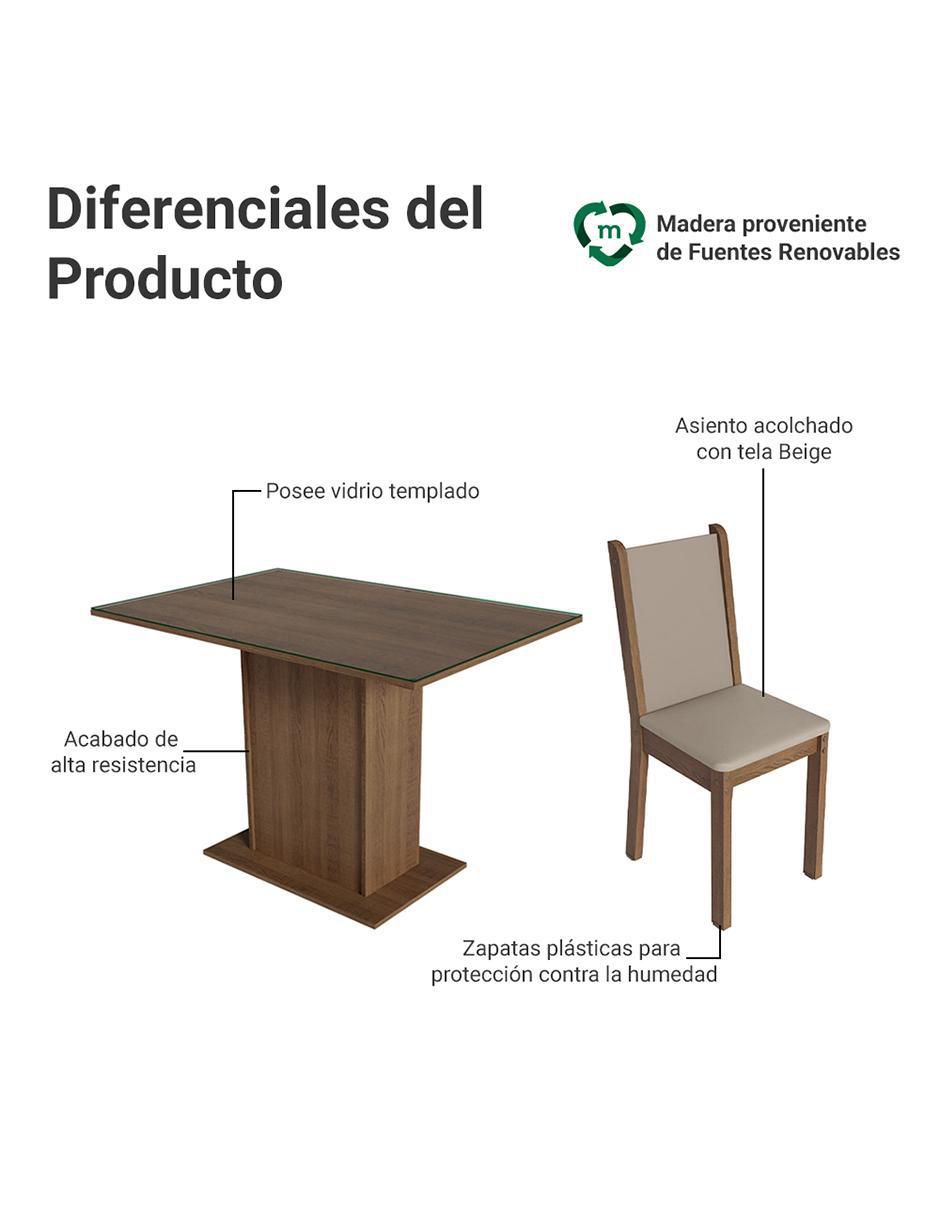 Comedor Martina para 4 personas 3