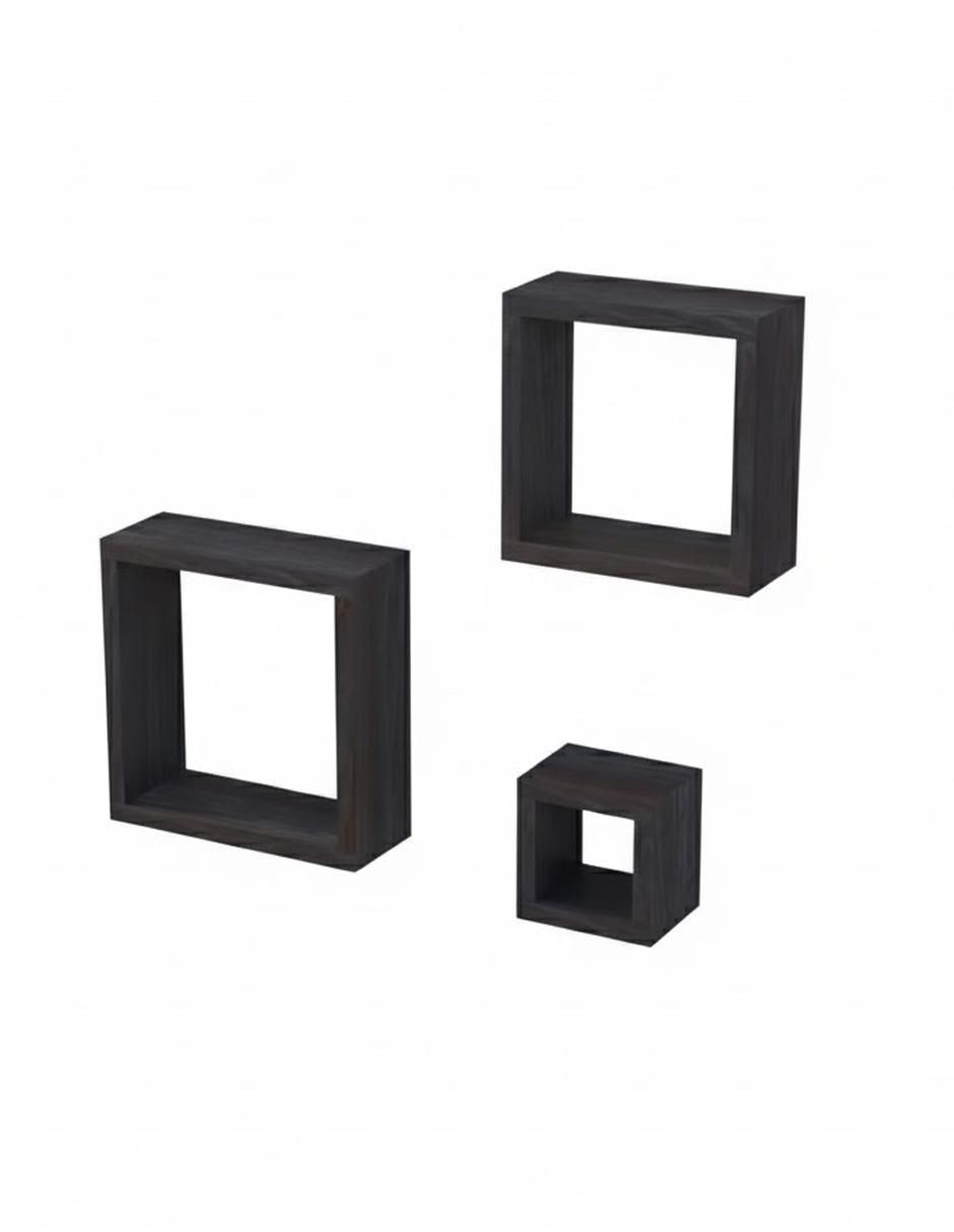 Set repisa armable flotante de MDF
