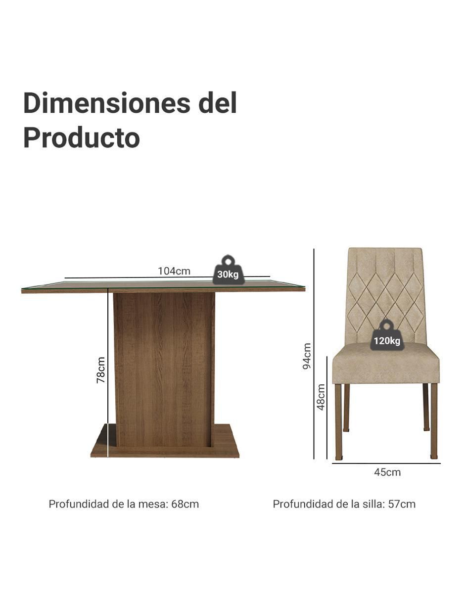 Comedor Reale para 4 personas 9