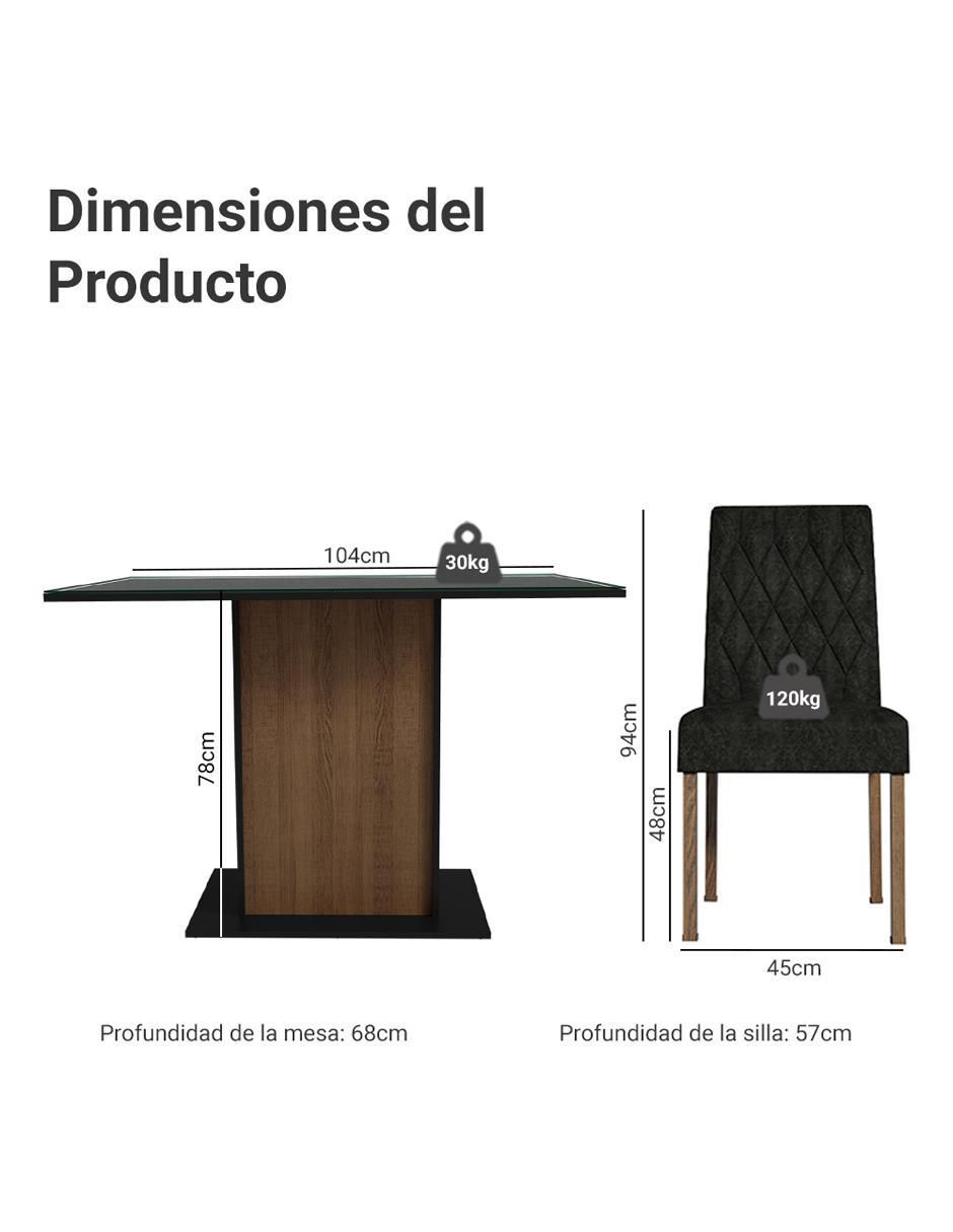 Comedor Reale para 4 personas 9