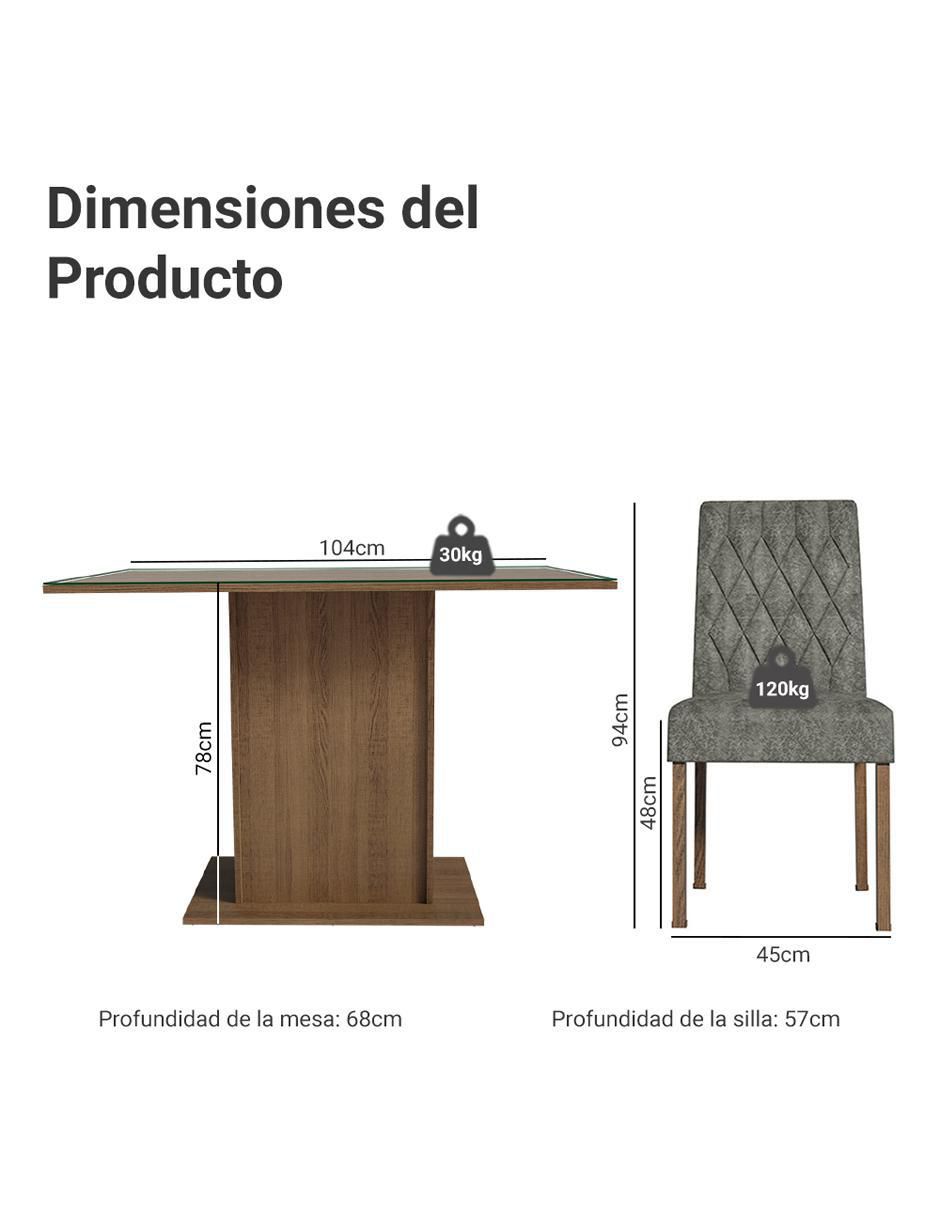 Comedor Reale para 4 personas 9