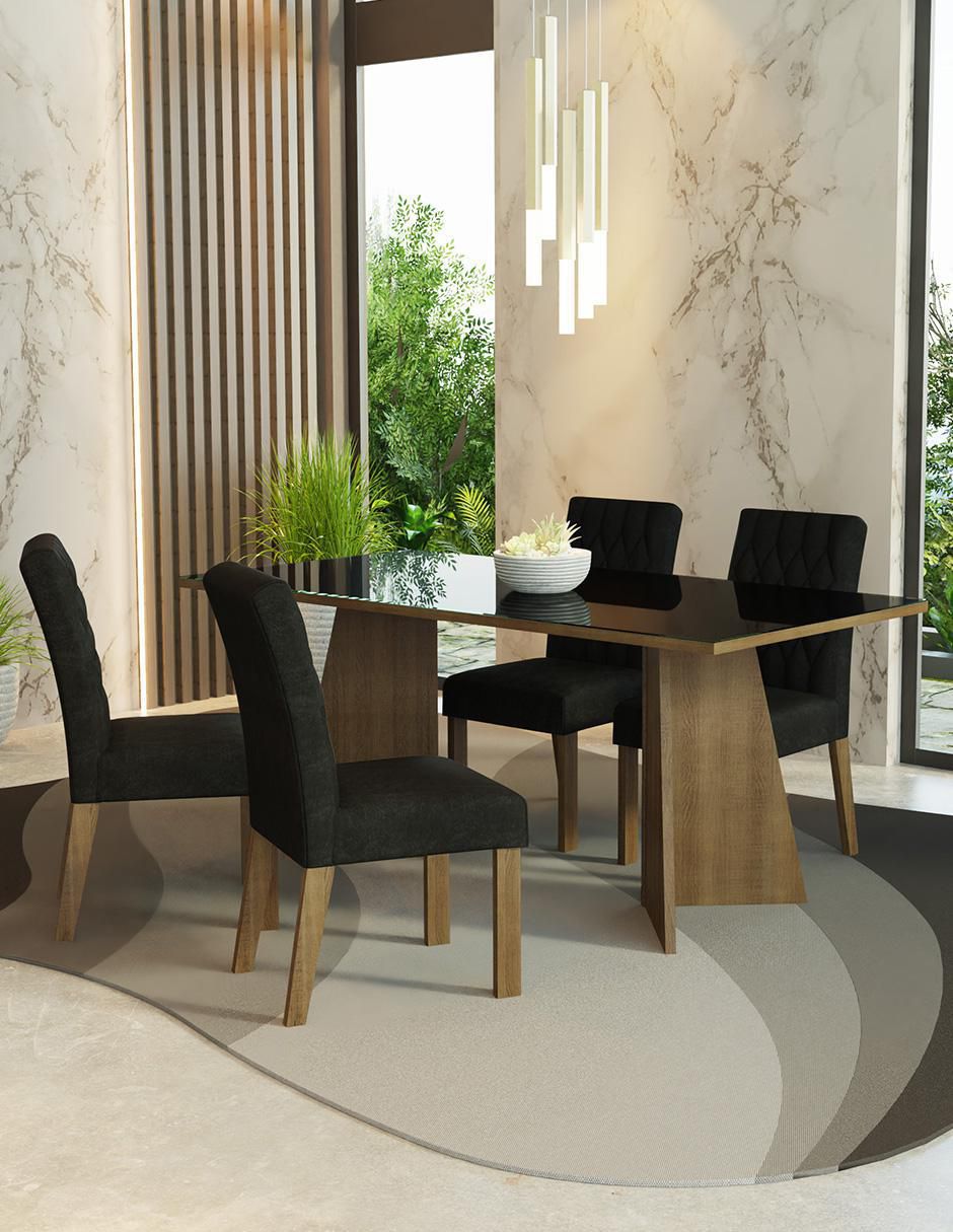 Comedor Harper para 4 personas 2